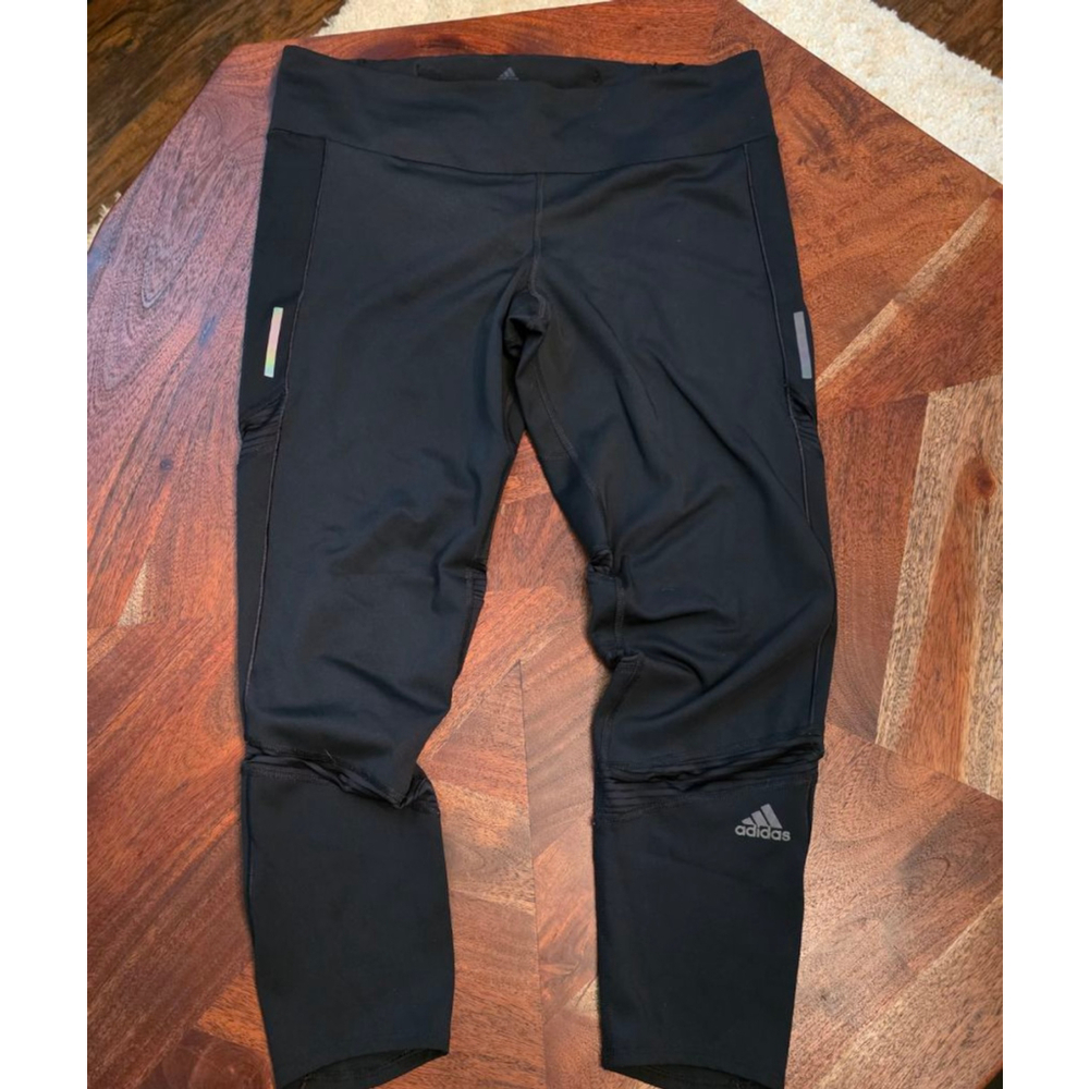 Women's Adidas AeroReady Running Leggings L Black
